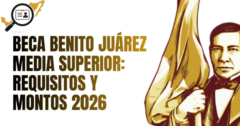 Beca Benito Juárez Media Superior Requisitos y Montos 2026