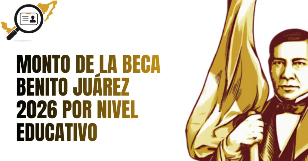 Monto de la Beca Benito Juárez 2026 por Nivel Educativo
